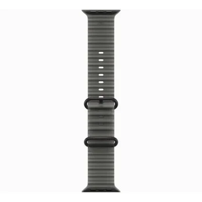Apple Watch Ultra 4 GPS + Cellular 49mm Black Titanium Case with Translucent Black Ocean Band